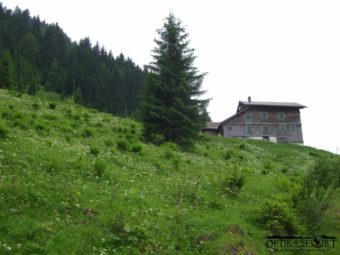 Steiler Auftstieg zur Hofstettenhütte