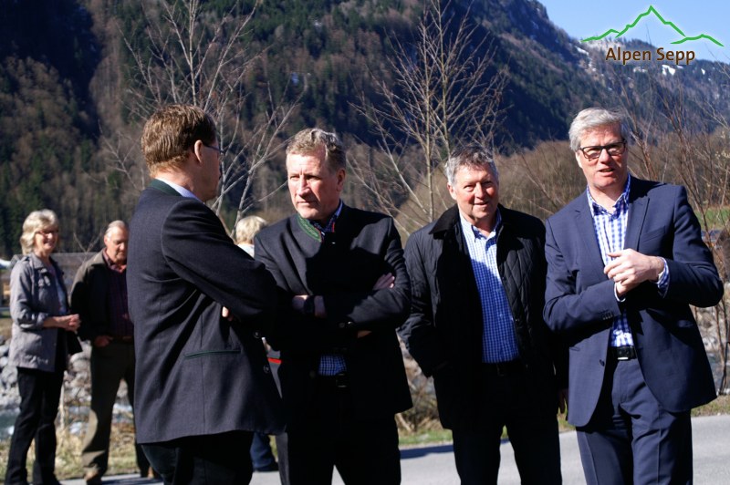 Eröffnung alpenkäse bregenzerwald Sennerei
