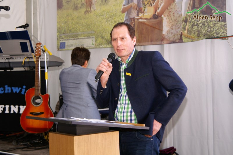 Begrüssung - Landwirtschaftskammer-Präsident Josef Moosbrugger