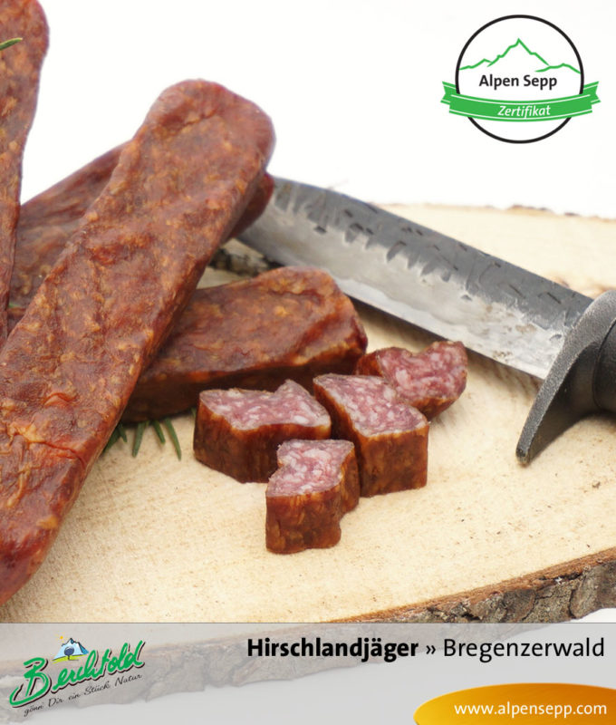 Landjäger Wurst geräucherte Kantwurst im Shop 190 g