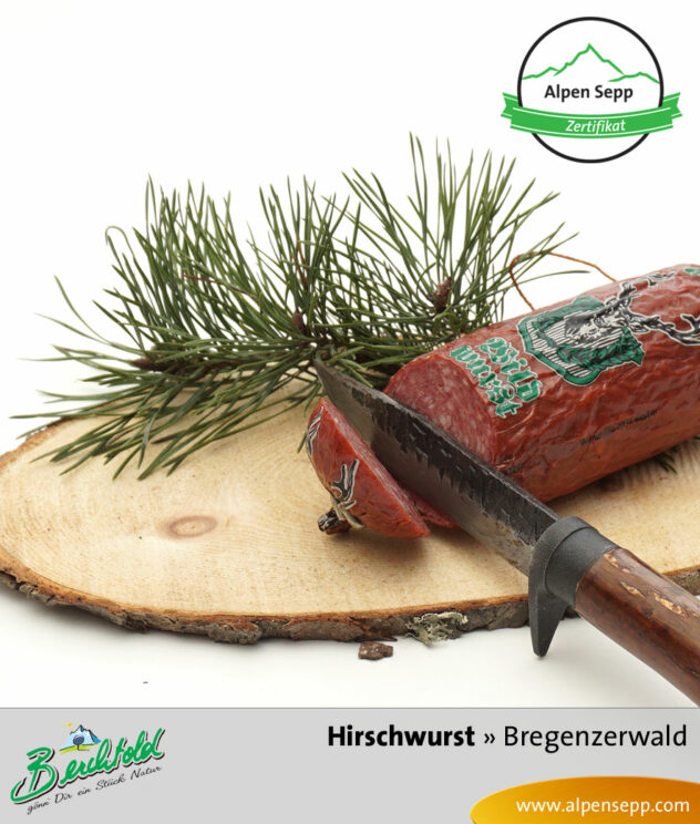 Bregenzerwälder Hirschwurst