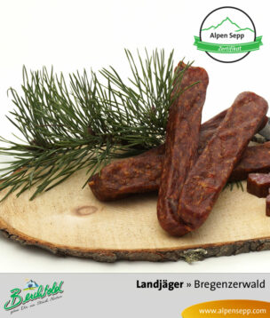 Landjäger Wurst | geräucherte, würzige Kantwurst - 5 Paar