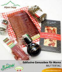 Genussbox für Mama zum Muttertag aus den Alpen