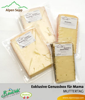 Genussbox für Mama zum Muttertag aus den Alpen