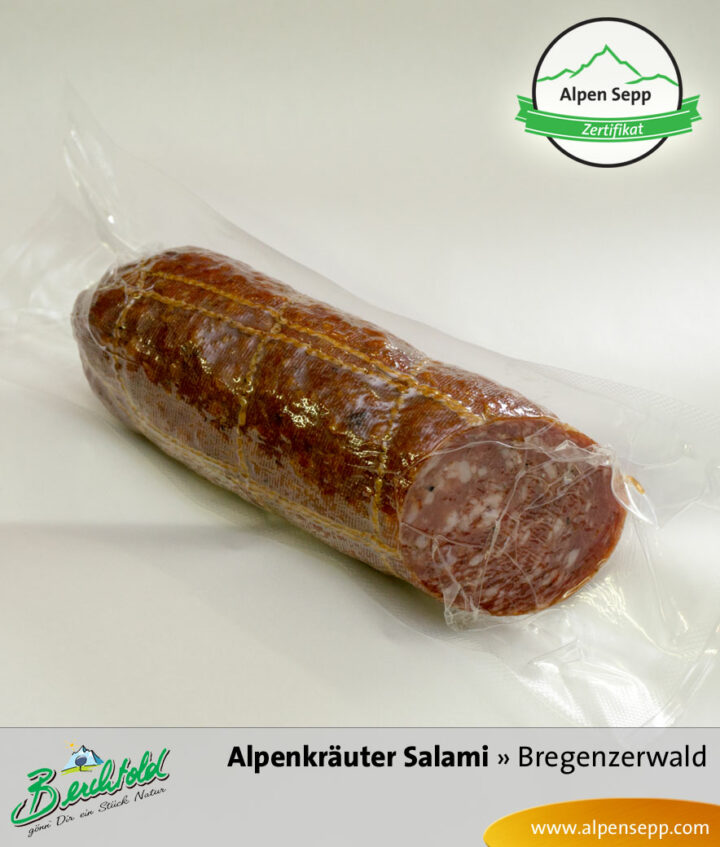 Alpenkräuter Salami aus dem Bregenzerwald