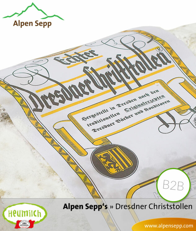 Dresdner Christstollen @Business vom Alpen Sepp