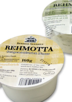 REHMOTTA » Seagen « - Alle Kräuteraufstriche im Set 12 Rehmotta Brotaufstrich Natur