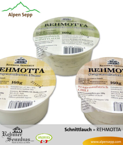 REHMOTTA » Seagen « - Schnittlauchaufstrich 6 Rehmotta Brotaufstrich Schnittlauch