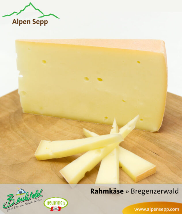 Bregenzerwälder Rahmkäse aus 100% Heumilch