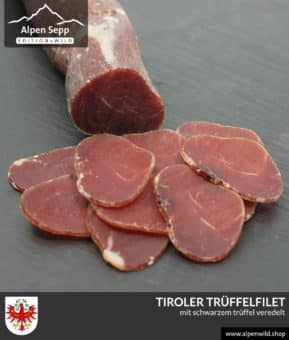 Tiroler Trüffelfilet im www.alpenwild.shop