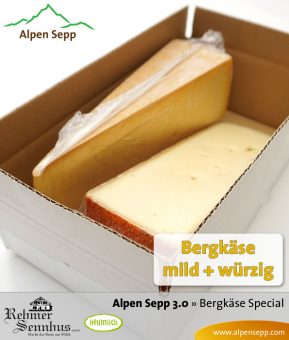 AlpenSepp 3.0 | Bergkäse Test Aktion | 2 kg