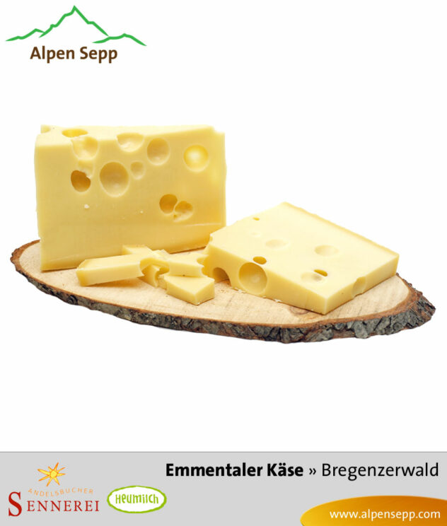 Emmentaler Käse aus Heumilch