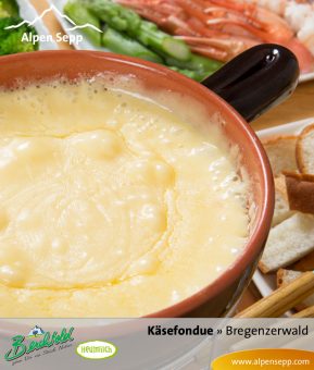 Premium Käsefondue | Käse Fertiggericht Spezialität aus Heumilch® im Beutel | aromatisch + würzig | 500 Gramm