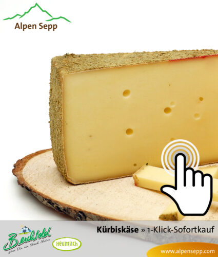 KÜRBISKÄSE, 200 Gramm zum 1-Klick Sofortkauf 1 Kürbiskäse Sofortkauf