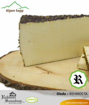REHMOCTA® » Diedo « | Käse Spezialität | mit Apfel & Minze & Holunderblüten affiniert