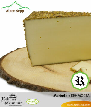 REHMOCTA® » Merboth « | Käse Spezialität | mit Orangenpfeffer affiniert