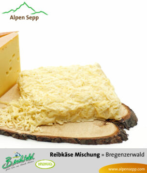 Käsespätzle Reibkäse Käsemischung | Käsknöpfle | aus 4 Premium Käsen | aromatisch + würzig - 1000 g