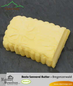 Butter von der Sennerei bzw. vom Senn aus Heumilch