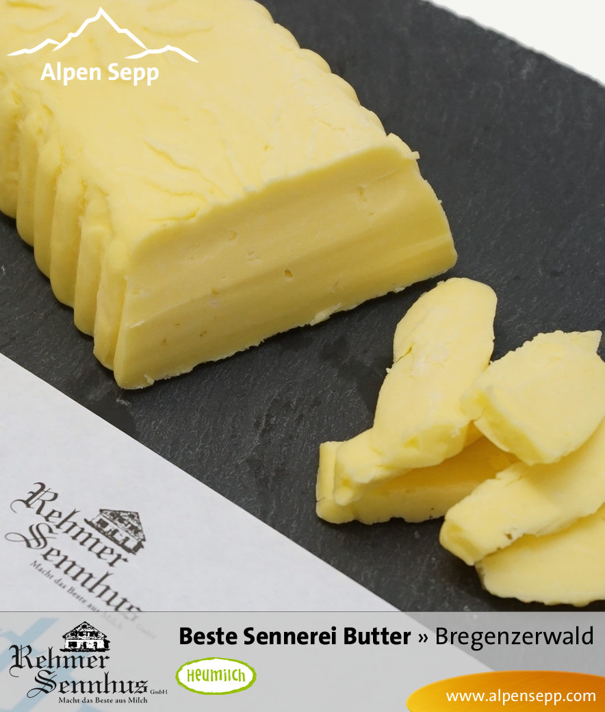 Beste Sennerei Butter - TOP Geschmackserlebnis | 250 g