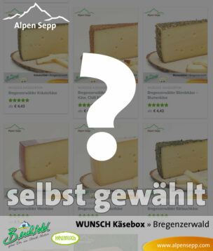 Käse Wunsch BOX | Wähle aus unserer Käsevielfalt 8x Heumilchkäse | ca. 1,8 kg