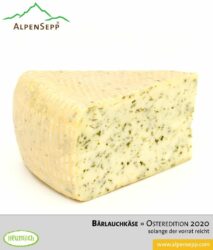 Osterkäse 2020 - Sonder Edition Käse zu Ostern mit Bärlauch im Käseteig