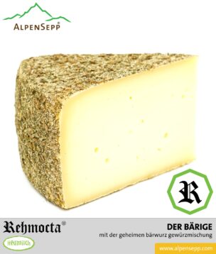 REHMOCTA® » Der Bärige « | Käse Spezialität | mit Bärwurz affiniert