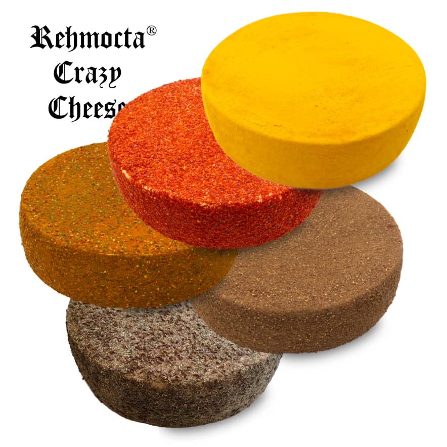 REHMOCTA® CRAZY CHEESE Käsebox mit 5x Käsesorten - Ehni, Ähle, Dätta, Peppino & der Bärige | 1 kg. Feedbild.