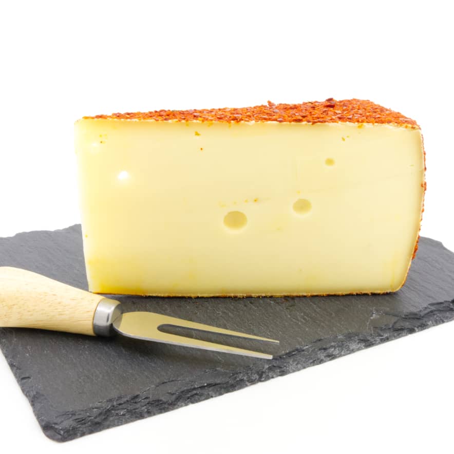 REHMOCTA® » Peppino « | Käse Spezialität | mit STAY SPICED Chilimischung affiniert. Feedbild.