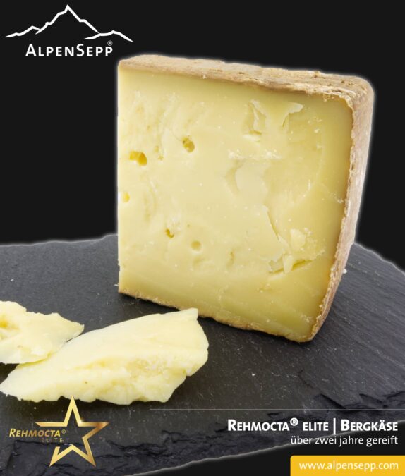 REHMOCTA® ELITE | Bergkäse, über 2 Jahre gereift | 3G Regel der Elite - geprüft, und gefährlich, geil
