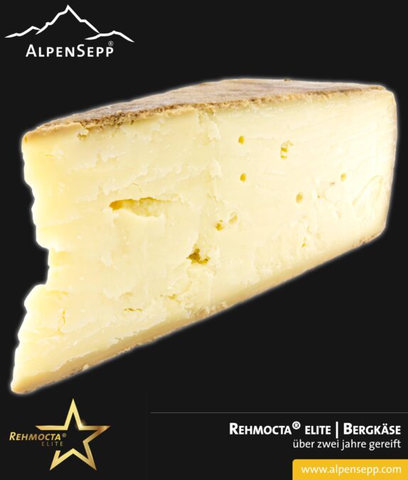 REHMOCTA® ELITE | Bergkäse, über 2 Jahre gereift | 3G Regel der Elite - geprüft, und gefährlich, geil