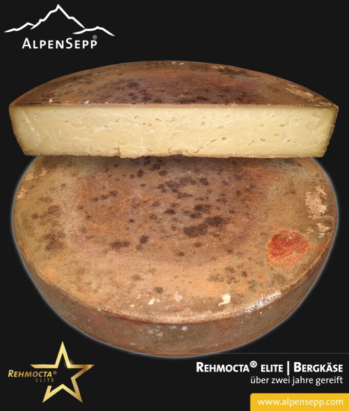 REHMOCTA® ELITE | Bergkäse, über 2 Jahre gereift | 3G Regel der Elite - geprüft, und gefährlich, geil