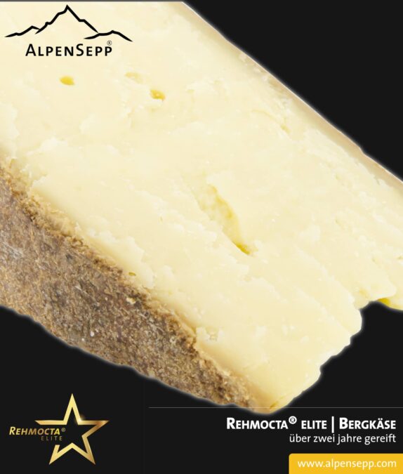 REHMOCTA® ELITE | Bergkäse, über 2 Jahre gereift | 3G Regel der Elite - geprüft, und gefährlich, geil