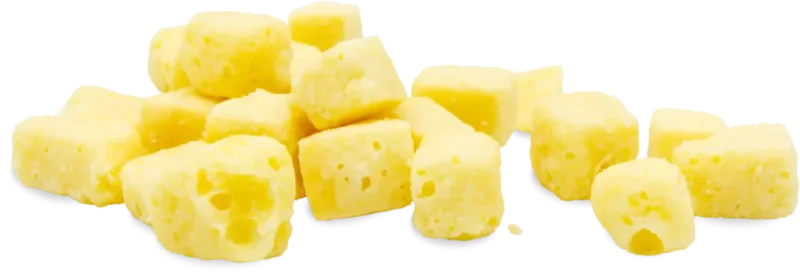 Fluffy's Emmentaler Käsestücke