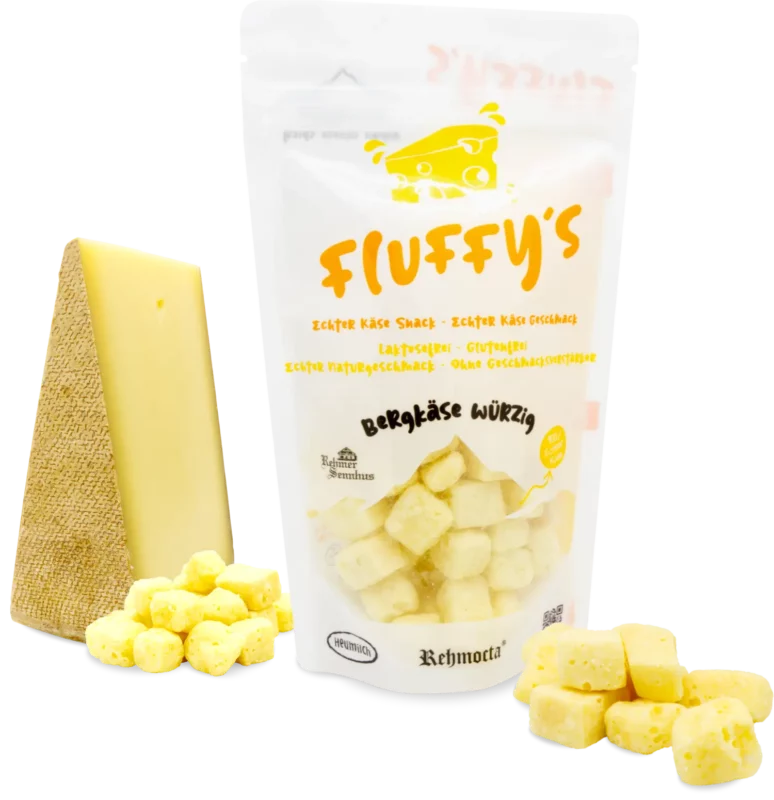 Fluffy's Bergkäse mit Käsestück Bergkäse