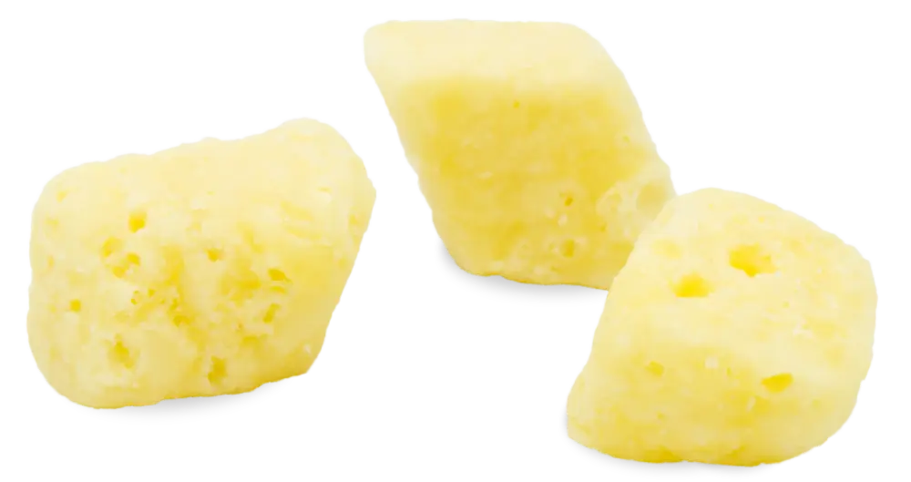 Fluffy's Emmentaler Käsestücke