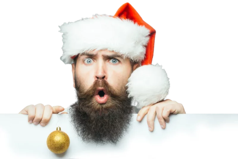 Weihnachten Zaun