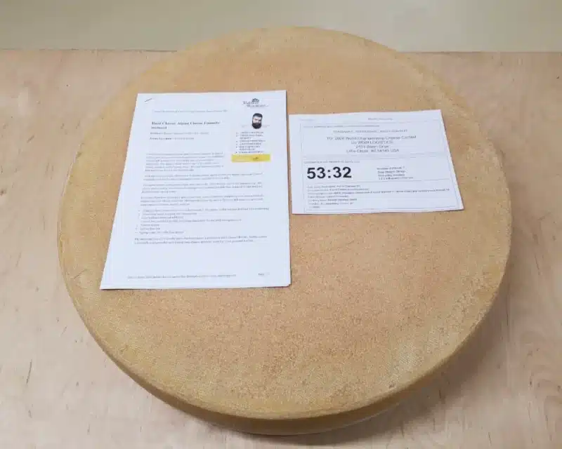 World Championship Cheese Contest USA 2024 Bergkäse 4 Monate