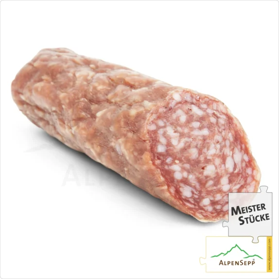 HAUSSALAMI | Milde Salami aus Schweinefleisch | PREMIUM Wurstsorte | 1 Stange 7 HAUSSALAMI | Milde Salami aus Schweinefleisch | PREMIUM Wurstsorte | 1 Stange