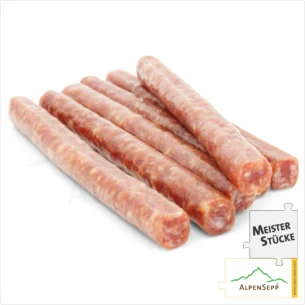 WURZENSTICKS | praktische geräucherte Snackwurst | würzige PREMIUM Würstchen | 6 Stück