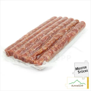 WURZENSTICKS | praktische geräucherte Snackwurst | würzige PREMIUM Würstchen | 6 Stück