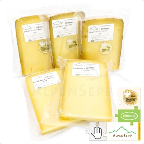 BERGKÄSE GOLD BOX Rehmer Sennhus | Frankfurt International Trophy | Der Weg zur Gold Auszeichnung | Feiern Sie mit uns! 12 BERGKÄSE GOLD BOX Rehmer Sennhus | Frankfurt International Trophy | Der Weg zur Gold Auszeichnung | Feiern Sie mit uns!