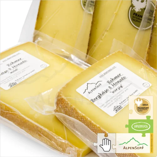 BERGKÄSE GOLD BOX Rehmer Sennhus | Frankfurt International Trophy | Der Weg zur Gold Auszeichnung | Feiern Sie mit uns! 10 BERGKÄSE GOLD BOX Rehmer Sennhus | Frankfurt International Trophy | Der Weg zur Gold Auszeichnung | Feiern Sie mit uns!