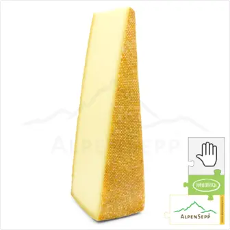 BERGKÄSE würzig | 8 Monate im Keller gereift | Hartkäse Laktosefrei 15 Bergkäse würzig | direkt aus dem Käsekeller | 8 Monate gereift - aromatisch + würzig