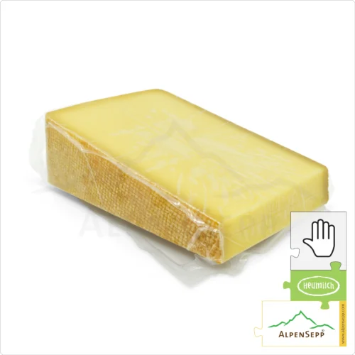 BERGKÄSE würzig | 8 Monate im Keller gereift | Hartkäse Laktosefrei 14 Bergkäse würzig | direkt aus dem Käsekeller | 8 Monate gereift - aromatisch + würzig