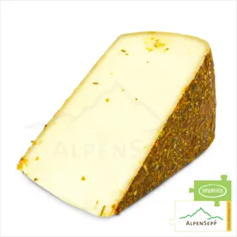CHILIKÄSE Käselaib | Laktosefreier Heumilch Käse | 8,1 kg Käserad 8 CHILIKÄSE (Chili Käse, Chilli Käse) | 100% würzig-scharfe Genuss Garantie mit Chili Charakter | Laktosefreier DELUXE Heumilch Käse direkt aus dem Käsekeller