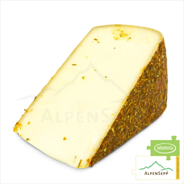 CHILIKÄSE (Chili Käse, Chilli Käse) | 100% würzig-scharfe Genuss Garantie mit Chili Charakter | Laktosefreier DELUXE Heumilch Käse direkt aus dem Käsekeller