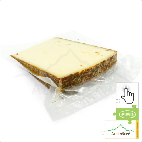 CHILIKÄSE, 200 Gramm Käse aus Heumilch - laktosefrei | direkt aus dem Käsekeller | zart schmelzend mit guter Schärfe dank einmaligem Chili Charakter | 1-Klick Sofortkauf 8 CHILIKÄSE, 200 Gramm Käse aus Heumilch - laktosefrei | direkt aus dem Käsekeller | zart schmelzend mit guter Schärfe dank einmaligem Chili Charakter | 1-Klick Sofortkauf