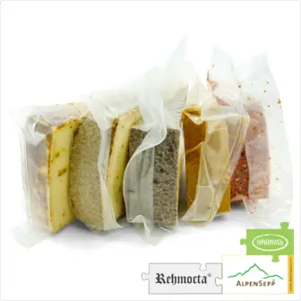 CRAZY CHEESE Käsebox mit 5x REHMOCTA® Käse Sorten | Ehni, Ähle, Dätta, Peppino + der Bärige | 1 kg laktosefreier Käse 9 CRAZY CHEESE Käsebox mit 5x REHMOCTA® Käse Sorten | Ehni, Ähle, Dätta, Peppino & der Bärige | 1 kg laktosefreier Käse