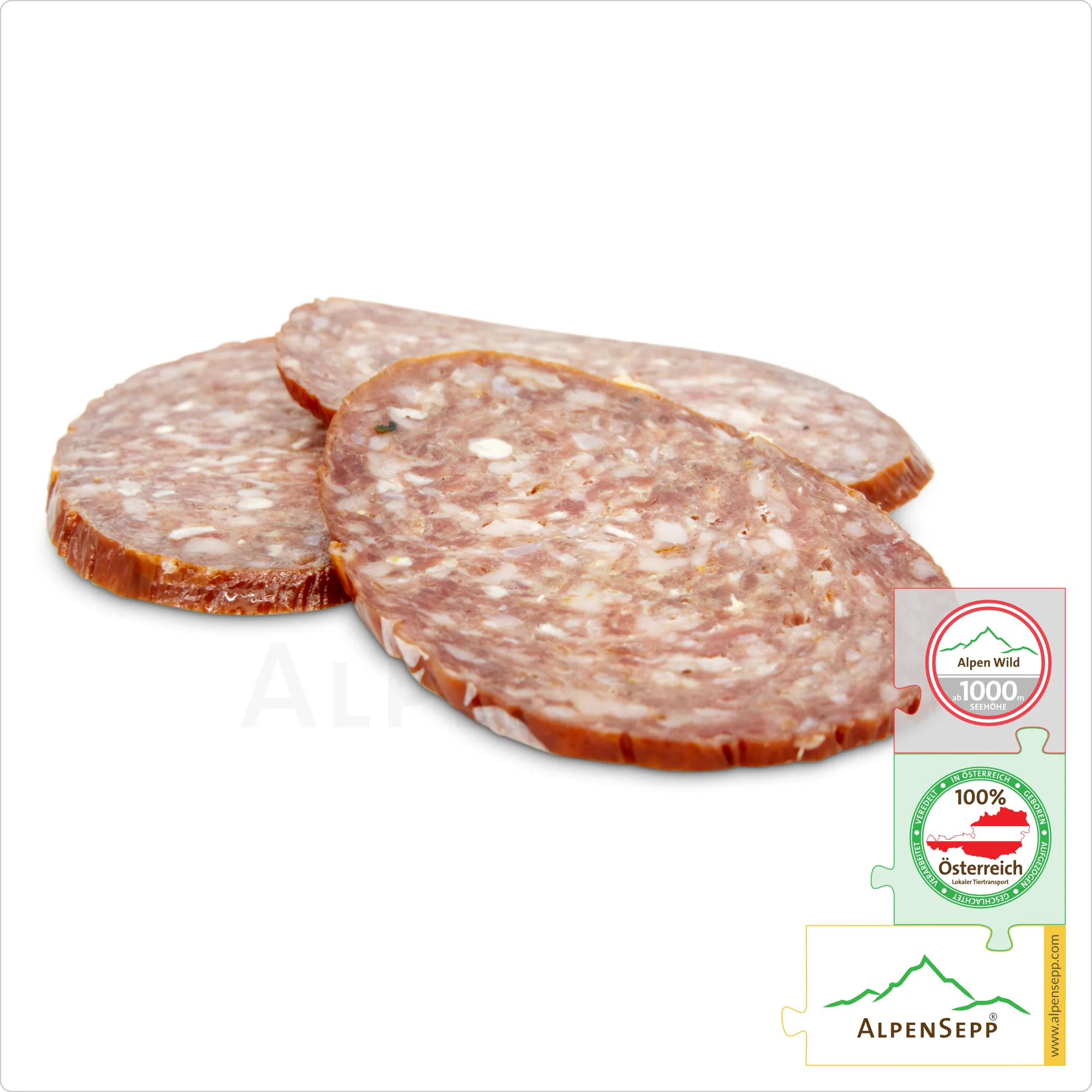 GAMSSALAMI | Salami Wildwurst von der Gams | Wurst vom heimischen Gamswild