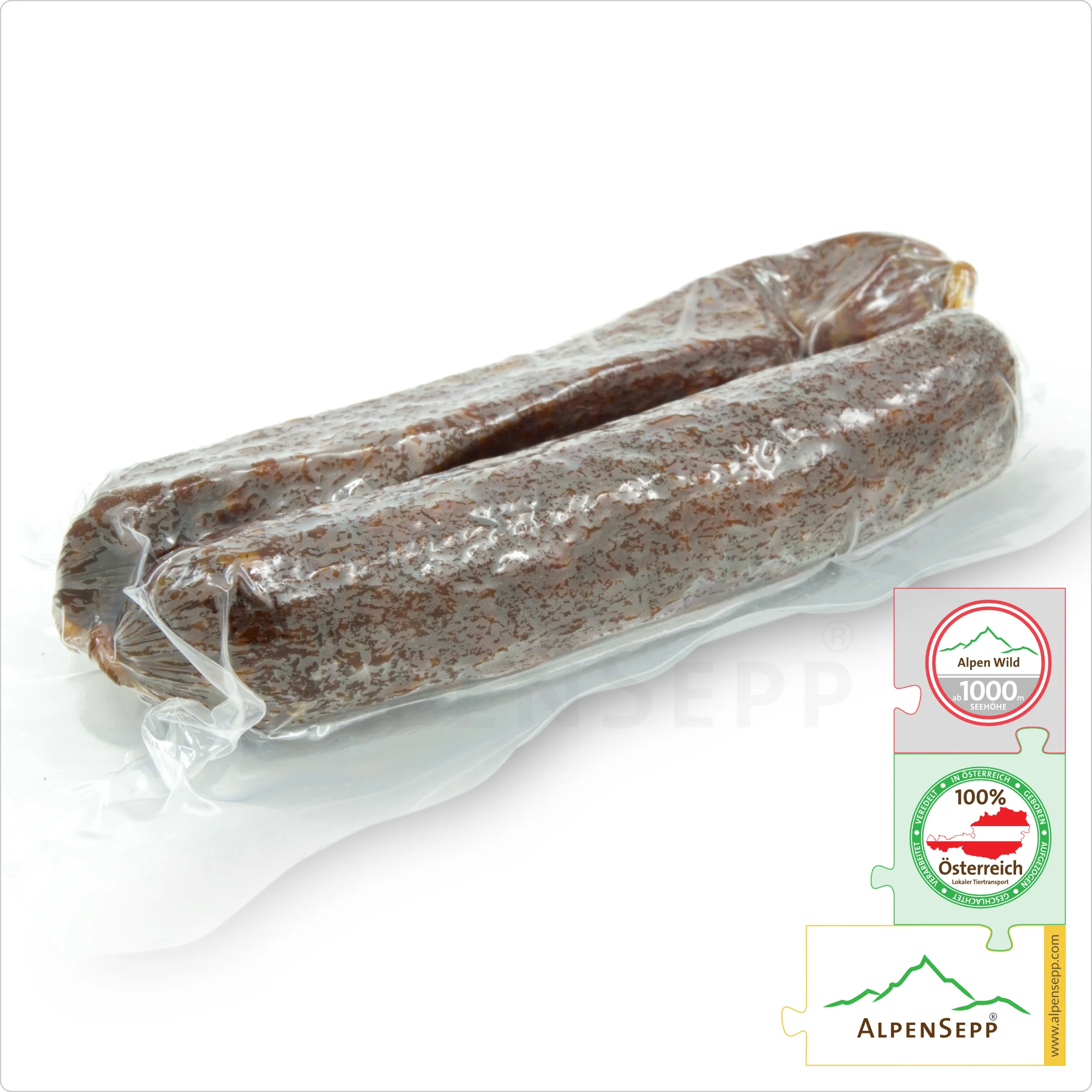 GAMSWURZEN | Rohwurst von der Gams | PREMIUM Wurst vom Gamswild